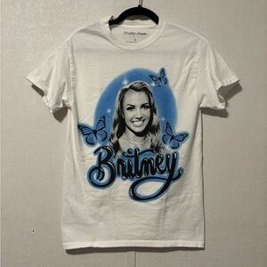 Britney Spears Airbrushed Tee women’s Small